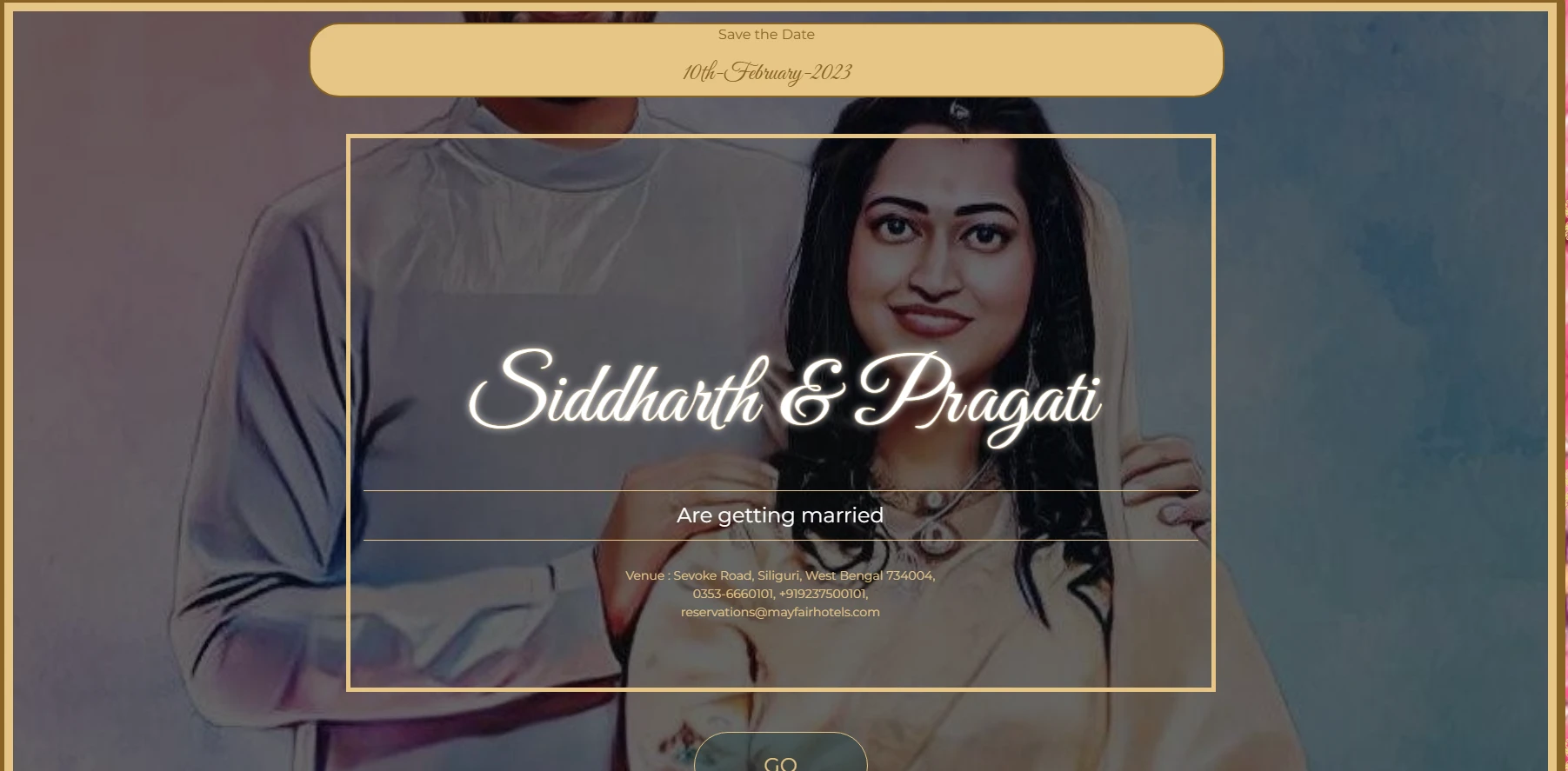 Pragati Weds Siddharth